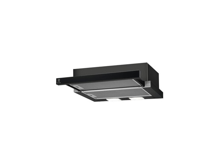 Okap ELECTROLUX LFP326FB Czarny Sterowanie Elektroniczne Okap teleskopowy Szerokość 59,8 cm Okap podszafkowy Poziom hałasu 69 dB