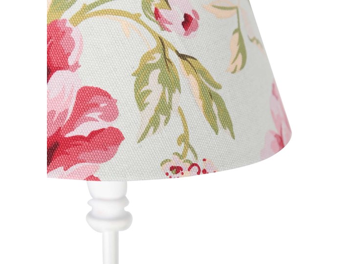 Lampa Floral 46cm, 20 x 20 x 46 cm Lampa z kloszem Lampa z abażurem Drewno Pomieszczenie Salon