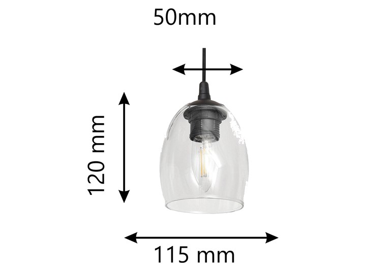 Lampa BRILLANT na kole W-KD 8014/8 BK+GO CASCADE Tworzywo sztuczne Szkło Pomieszczenie Salon Lampa z kloszem Styl Skandynawski