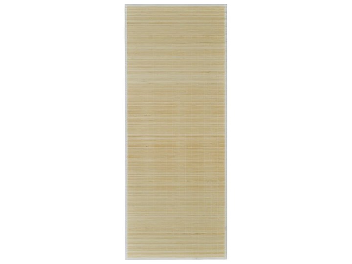 vidaXL Naturalny, prostokątny dywan bambusowy, 80 x 300 cm Poliester Trawa morska Syntetyk Dywaniki Chodniki 80x300 cm Dywany Kategoria Dywany