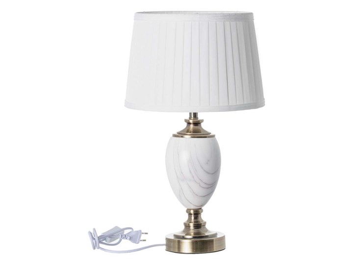 Lampa stołowa Frilly 51cm, 30 x 30 x 51 cm Lampa z abażurem Lampa z kloszem Styl Nowoczesny