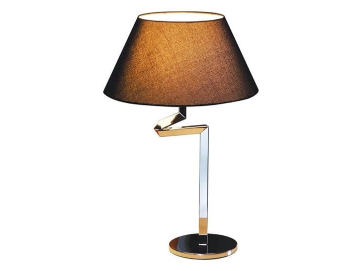 LM B 2040 BLACK LAMPA STOŁOWA Chrom Lampa z kloszem Metal Styl Industrialny