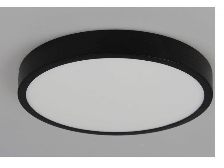 LM P 802/18W BK PLAFON LED 1380lm=100W-SUPER PŁASKI WYS. 2,3CM! Kwadratowe Okrągłe Tworzywo sztuczne Metal Kategoria Lampy sufitowe