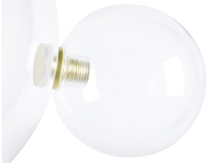 Kinkiet złoty kule /CAPRI WALL 6 - 60 LED Kinkiet z kloszem Szkło Metal Kinkiet LED Kategoria Lampy ścienne Funkcje Kinkiet LED