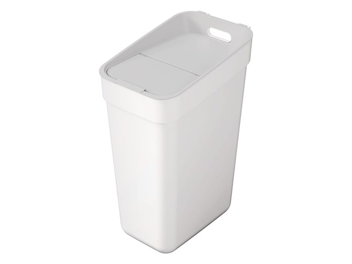 Biały kosz na śmieci Curver Ready To Collect, 30 l