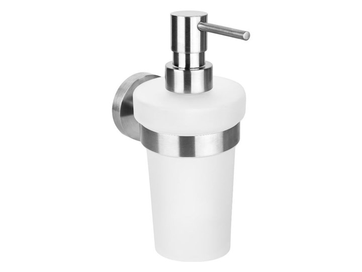 Nierdzewny ścienny dozownik do mydła w kolorze srebra Sapho X-Steel, 250 ml Stal Dozowniki Metal Kategoria Mydelniczki i dozowniki