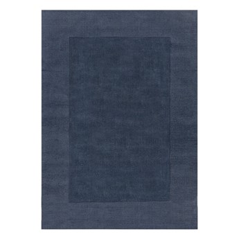 Ciemnoniebieski dywan wełniany Flair Rugs Siena, 120x170 cm