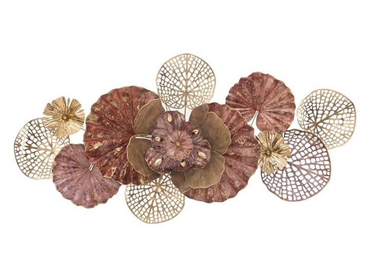 Metalowa dekoracja wisząca Mauro Ferretti Flowery, 118x58 cm