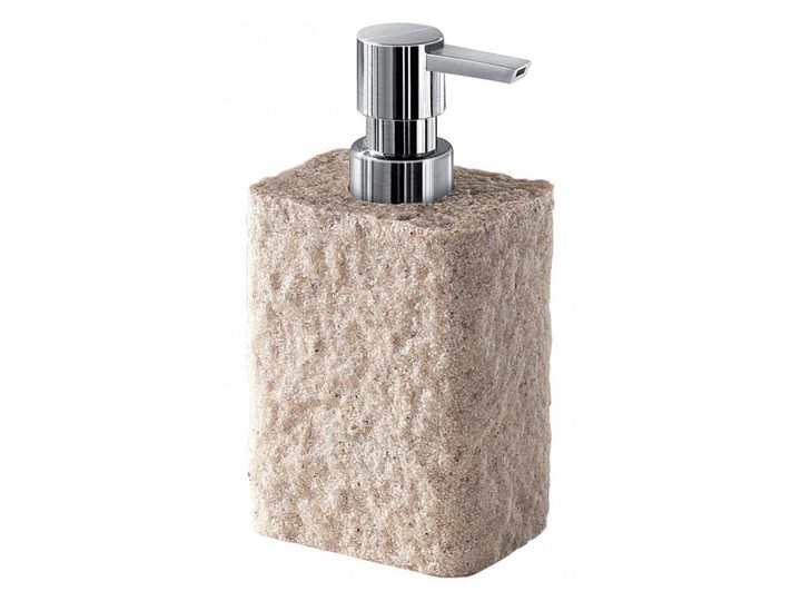Beżowy dozownik do mydła Sapho Aries, 350 ml