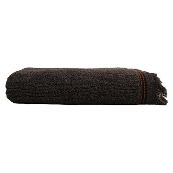 Ciemnoszary bawełniany ręcznik Foutastic Marvin, 50 x 90 cm