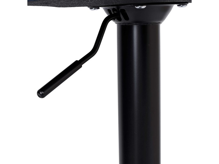 Krzesło obrotowe Arako Black czarne Velvet Metal Wysokość 87 cm Welur Głębokość 38 cm Wysokość 107 cm Pomieszczenie Biuro i pracownia