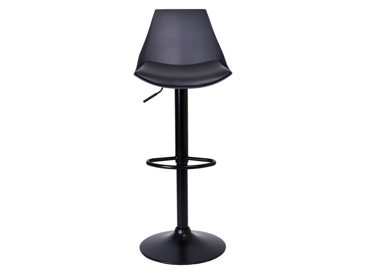 Krzesło obrotowe Morgano Black czarne Tworzywo sztuczne Styl Nowoczesny Głębokość 38 cm Metal Styl Industrialny