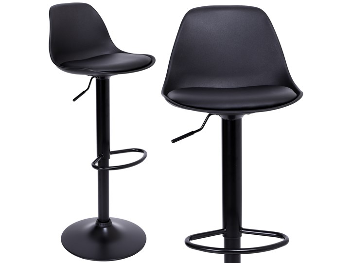 Krzesło obrotowe Ricardo Black czarne Wysokość 83 cm Wysokość 103 cm Pomieszczenie Kuchnia Pomieszczenie Biuro i pracownia