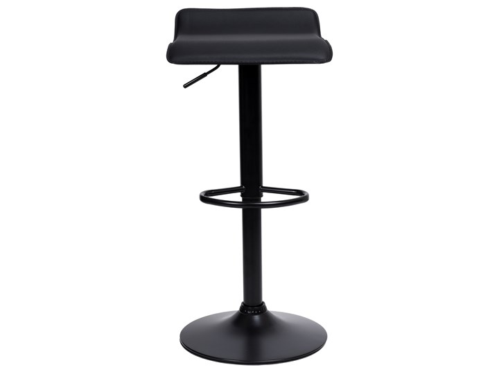 Krzesło obrotowe Porti Black czarne Głębokość 38 cm Wysokość 63 cm Wysokość 83 cm Skóra ekologiczna Rodzaj(n) Krzesła Kolor Czarny