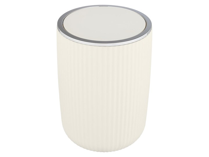 Kremowy kosz na śmieci Wenko Agropoli 5,5 l