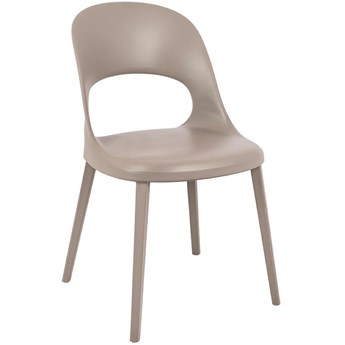 Plastikowe krzesło do kawiarni bez podłokietników Buko