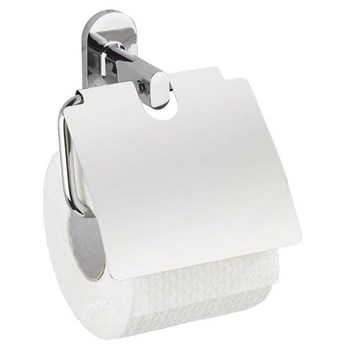 Uchwyt na papier toaletowy z pokrywką PUERTO RICO, Power - Loc, WENKO