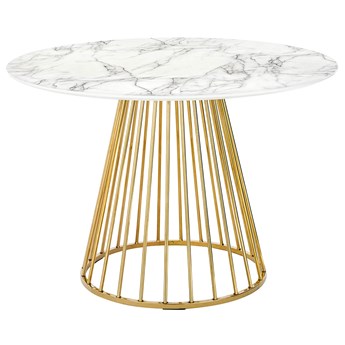 Marmurowy stolik do salonu glamour - Aglo