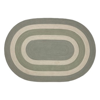 Zielony dywan z tworzywa z odzysku Kave Home Leeith, 160x230 cm
