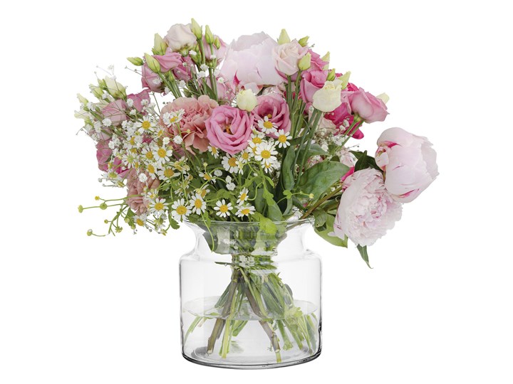 Trend Glass Słój dekoracyjny, wazon na kwiaty i kompozycje Dahlia Szkło Kategoria Wazony