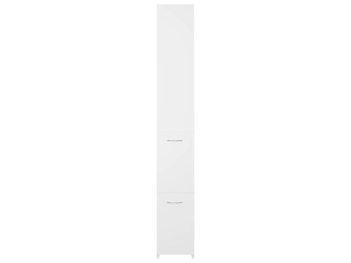 vidaXL Szafka łazienkowa, biała, 25x25x170 cm, płyta wiórowa Kolor Biały Płyta stolarska Płyta MDF Kategoria Szafki stojące
