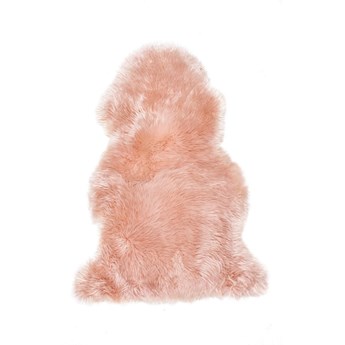 Różowa skóra owcza Bonami Selection, 60x90 cm