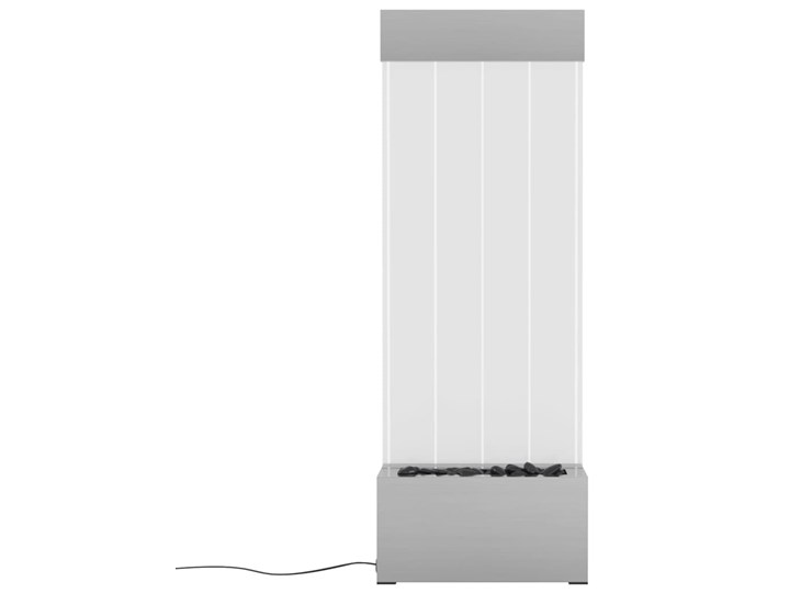 vidaXL Lampa wodna z LED RGB, stal nierdzewna i akryl, 110 cm Lampa LED Kategoria Lampy ogrodowe