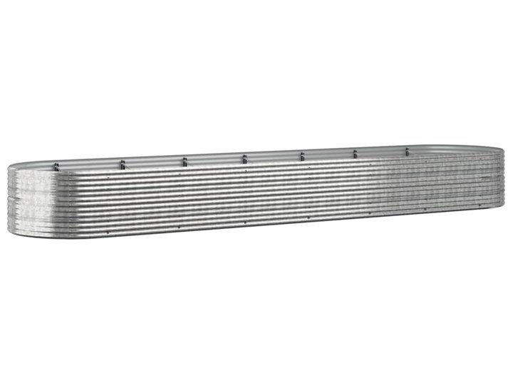 vidaXL Donica ogrodowa z malowanej proszkowo stali, 584x140x68 cm Kwadratowy Metal Kategoria Donice ogrodowe