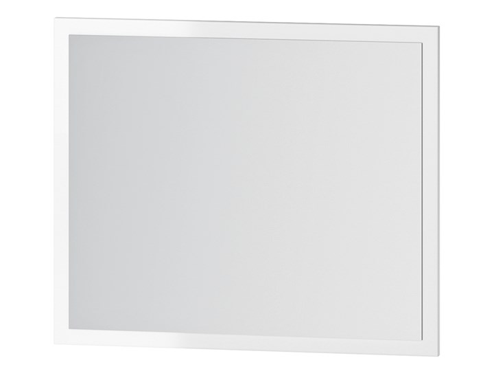 Lustro łazienkowe w białej ramie - Carini 9X