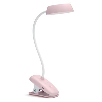 Philips - LED Ściemnialna lampka z klipsem DONUTCLIP LED/3W/5V różowa
