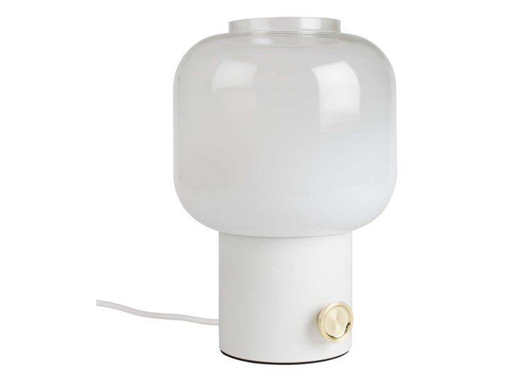 Lampa stołowa biała Moody Zuiver Lampa z kloszem Wysokość 30 cm Stal Funkcje Funkcja ściemniania