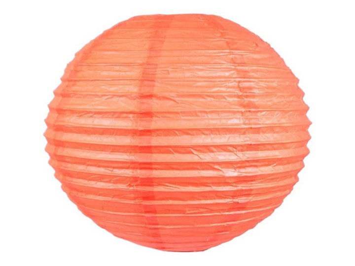 Lampion papierowy morelowy kula 50cm Kokon 70-16945 Kolor Pomarańczowy