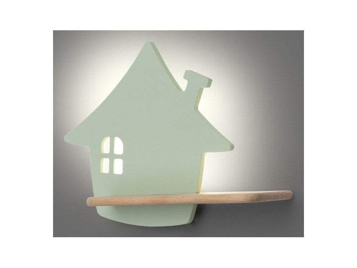 Półka podświetlana LED 5W IQ Kids HOUSE mięta 21-84866 Kinkiet Typ Lampa LED