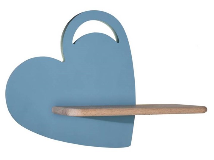 Kinkiet półka niebieski serce HEART LED 5W 4000K IQ KIDS