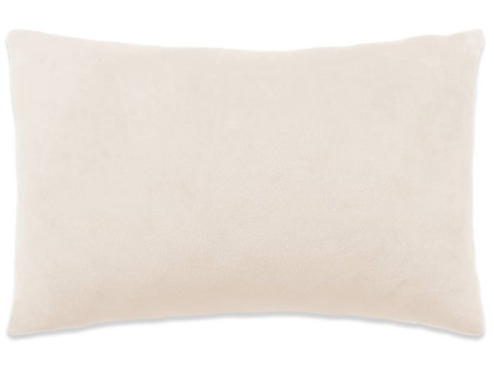 vidaXL Zestaw poduszek, 2 szt., tkanina, 40 x 60 cm, złamana biel Kategoria Poduszki i poszewki dekoracyjne Welur Poszewka dekoracyjna 40x60 cm Bawełna Kwadratowe Kolor Biały