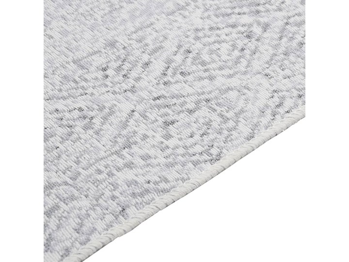 vidaXL Dywanik, jasnoszary, 80x150 cm, bawełniany Bawełna Kategoria Dywany Prostokątny Dywaniki Dywany Pomieszczenie Przedpokój