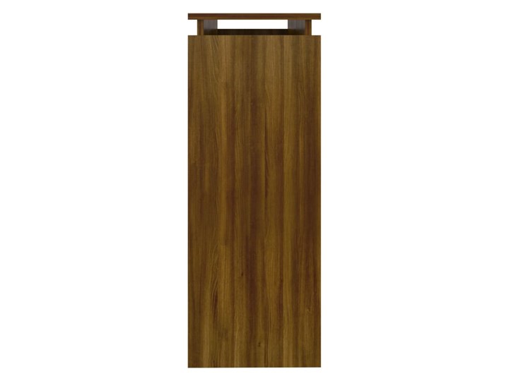 vidaXL Stolik konsolowy, brązowy dąb, 102x30x80 cm Szerokość 102 cm Głębokość 30 cm Styl Industrialny Drewno Pomieszczenie Salon