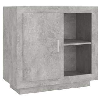 vidaXL Szafka, szarość betonu, 80x40x75 cm