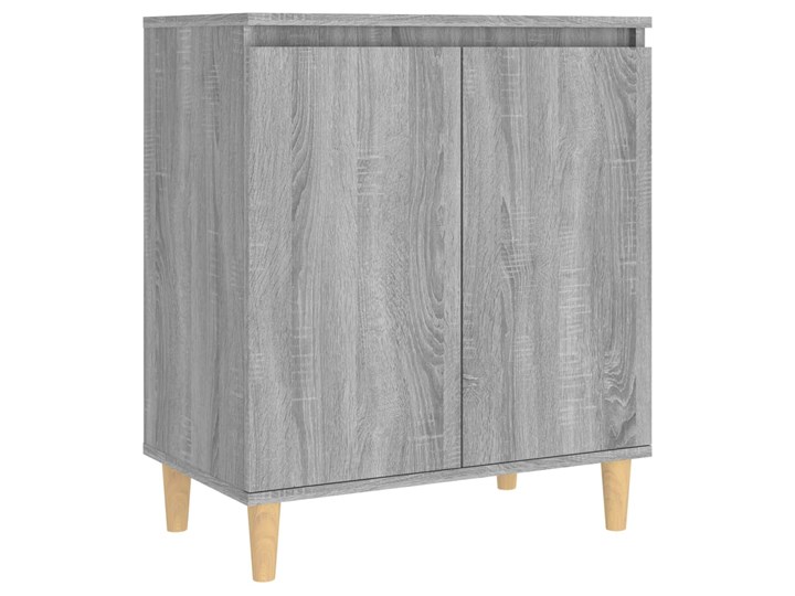 vidaXL Komoda, szary dąb sonoma, 60x35x70 cm Głębokość 35 cm Drewno Szerokość 60 cm Szerokość 105 cm Styl Minimalistyczny