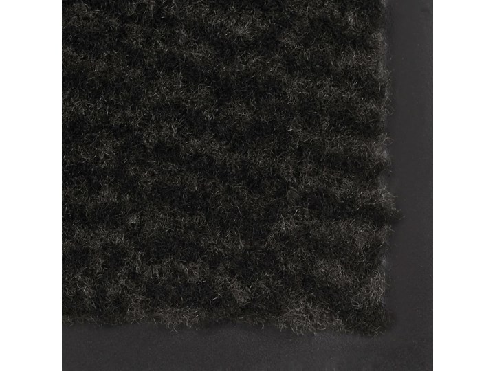 vidaXL Wycieraczka tuftowana, 60x150 cm, czarna Tworzywo sztuczne Guma Kolor Czarny