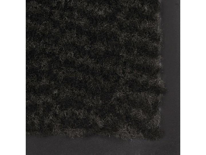 vidaXL Wycieraczka tuftowana, 60x180 cm, czarna Kolor Czarny Tworzywo sztuczne Guma Kategoria Wycieraczki