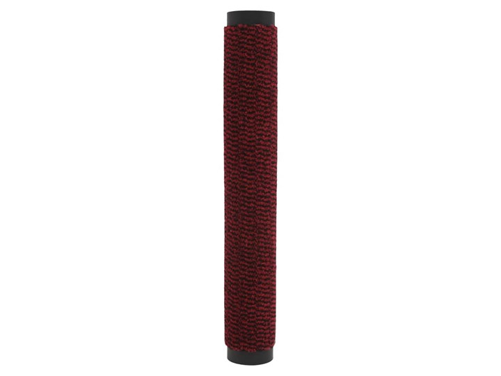 vidaXL Wycieraczka tuftowana, 60x150 cm, czerwona Tworzywo sztuczne Guma Kolor Czerwony