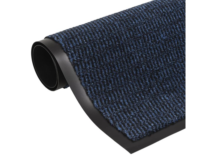 vidaXL Wycieraczka tuftowana, 60x150 cm, niebieska Guma Tworzywo sztuczne Kategoria Wycieraczki Kolor Granatowy