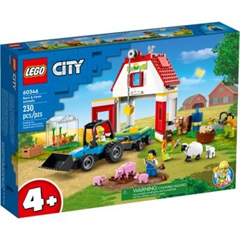 Klocki LEGO City - Stodoła i zwierzęta gospodarskie 60346