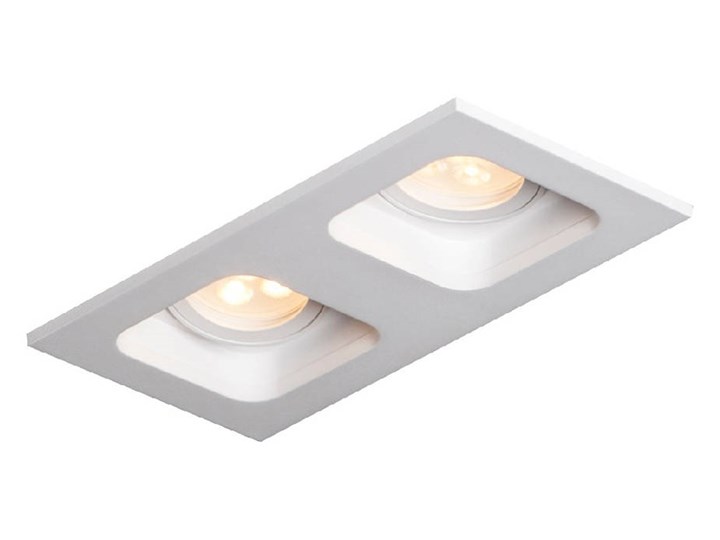 Oprawa wpuszczana Double MiniQuad Mat White Mistic