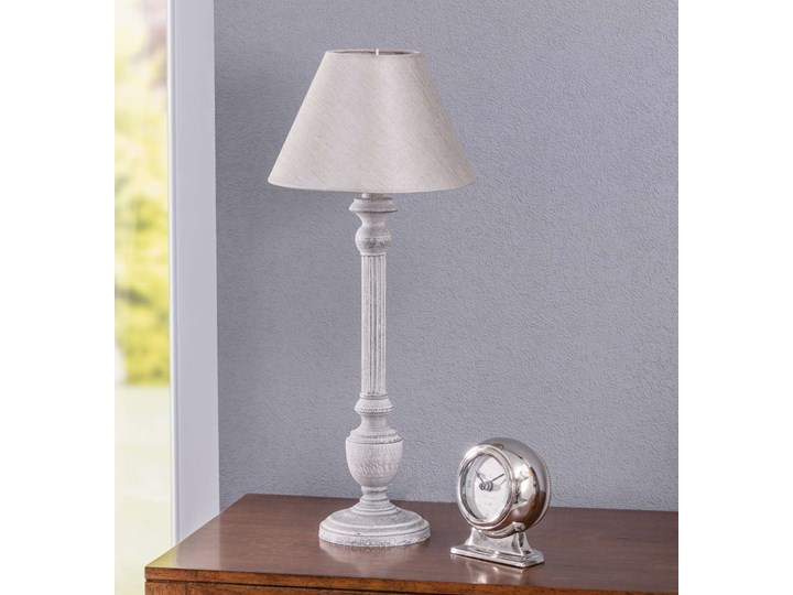Lampa stołowa Ester Grey wys. 52cm, 22x22x52 cm