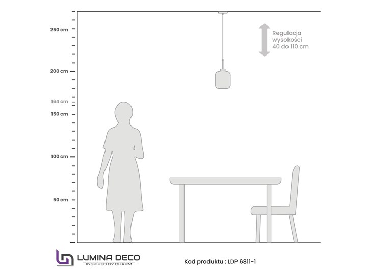 NOWOCZESNA LAMPA WISZĄCA ZWIS RÓŻOWE ZŁOTO ALACOSMO W1 Lampa z abażurem Lampa z kloszem Szkło Metal Styl Nowoczesny