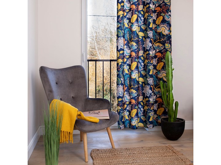 Zasłona OTAMO we wzory 140x250 cm - Homla Kategoria Zasłony