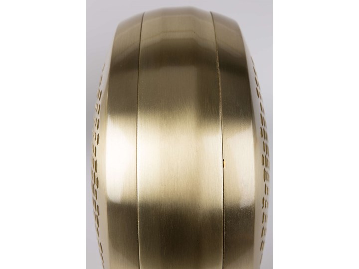 Nowoczesna złota lampa stołowa Gringo Brass Zuiver Mosiądz Wysokość 31 cm Stal Styl Nowoczesny