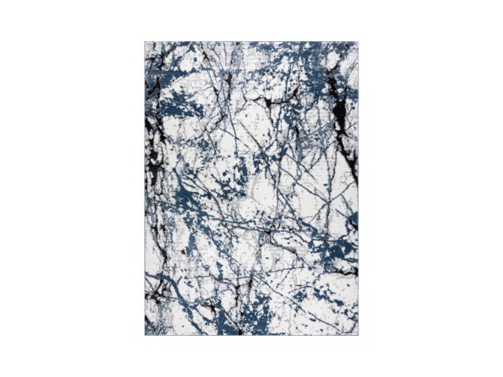 Dywan z motywem marmuru Marble Blue Wybierz rozmiar Prostokątny 120x170 cm Kategoria Dywany Polipropylen Dywany Pomieszczenie Sypialnia